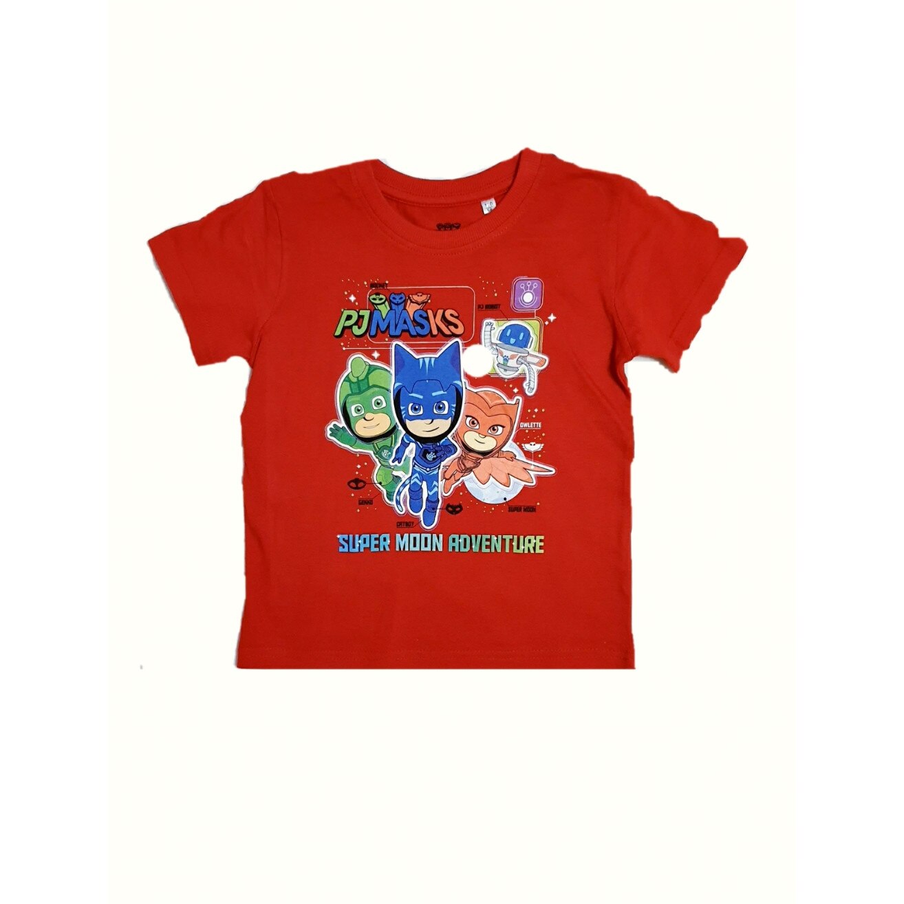 Tricou rosu baieti Eroi in pijama